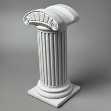 Music pillar headphone holder