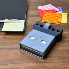 USB Sticky Note Holder & Stencils