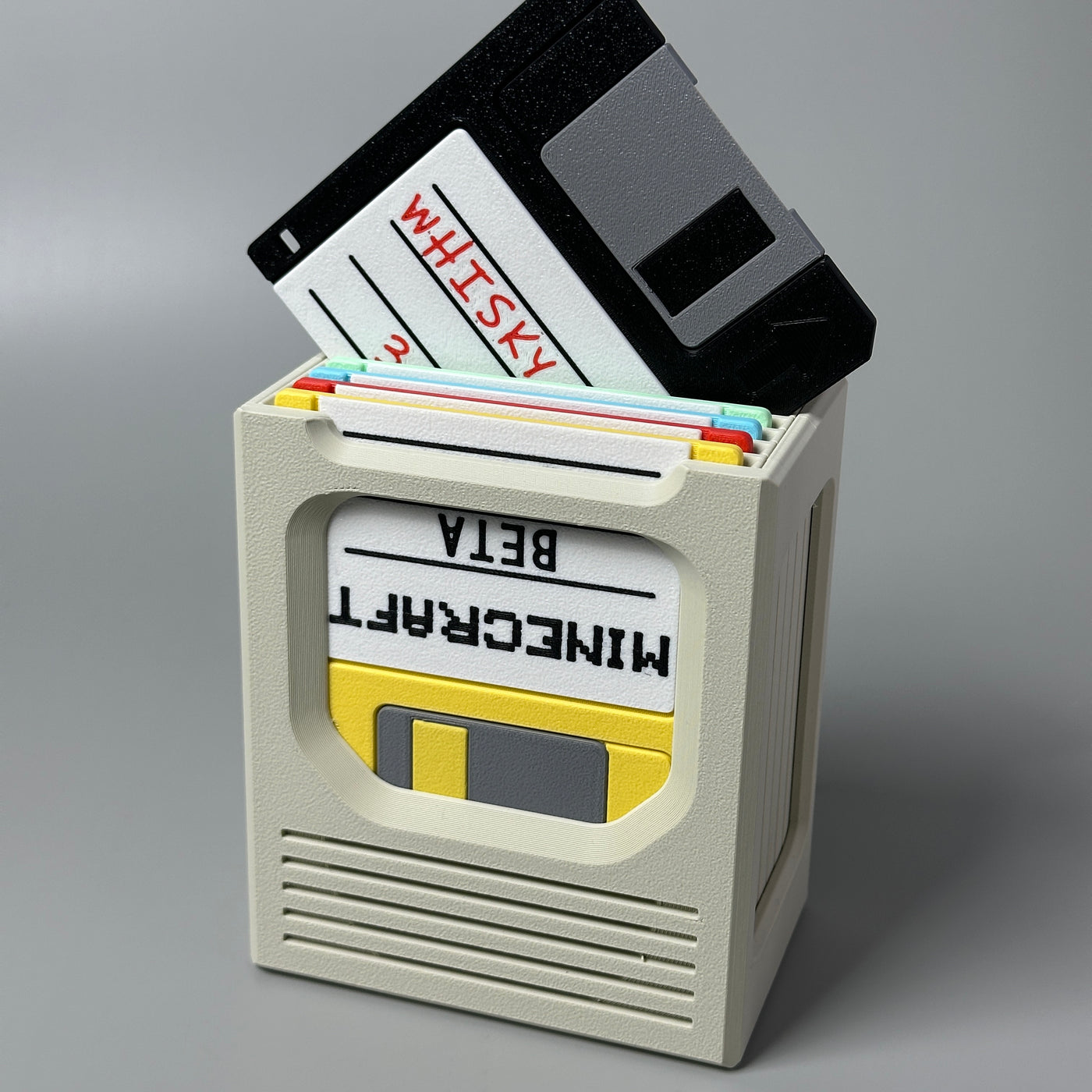 Floppy Click Coaster Holder Set