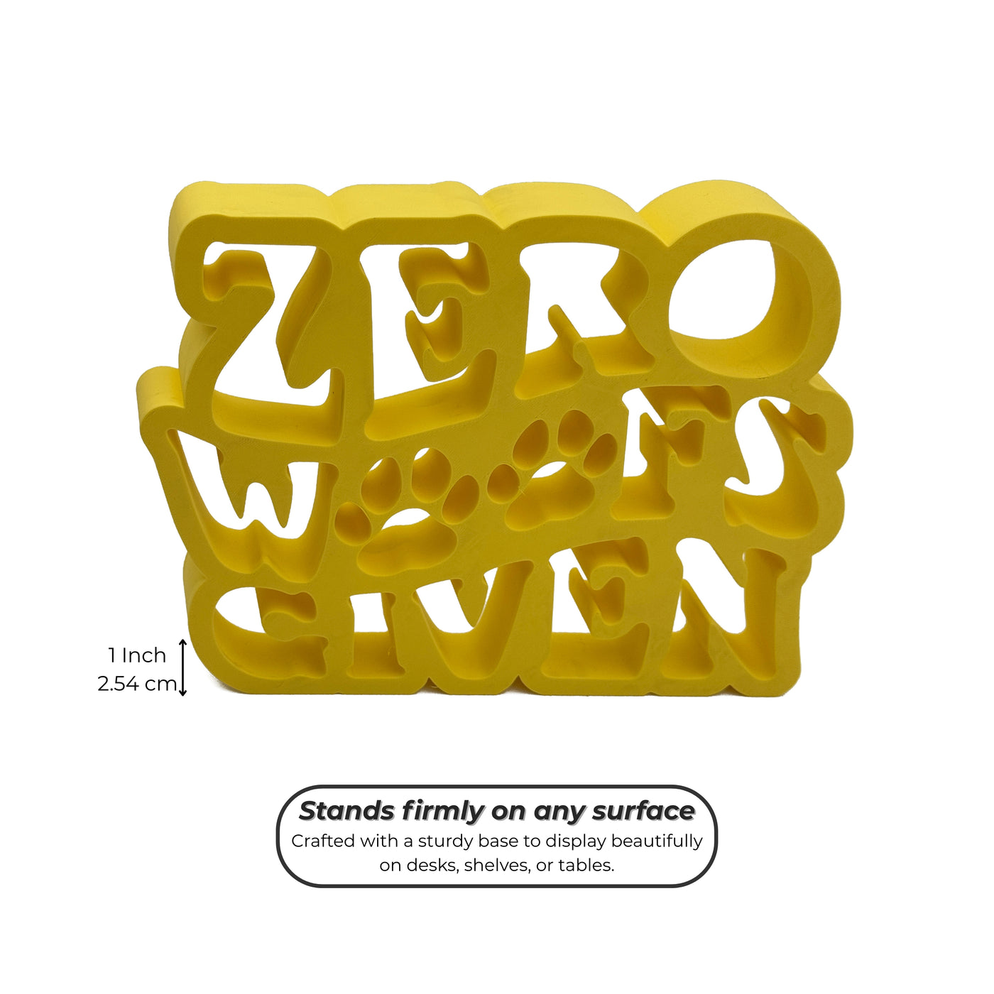 Zero Woofs Given