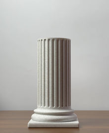 Music pillar headphone holder